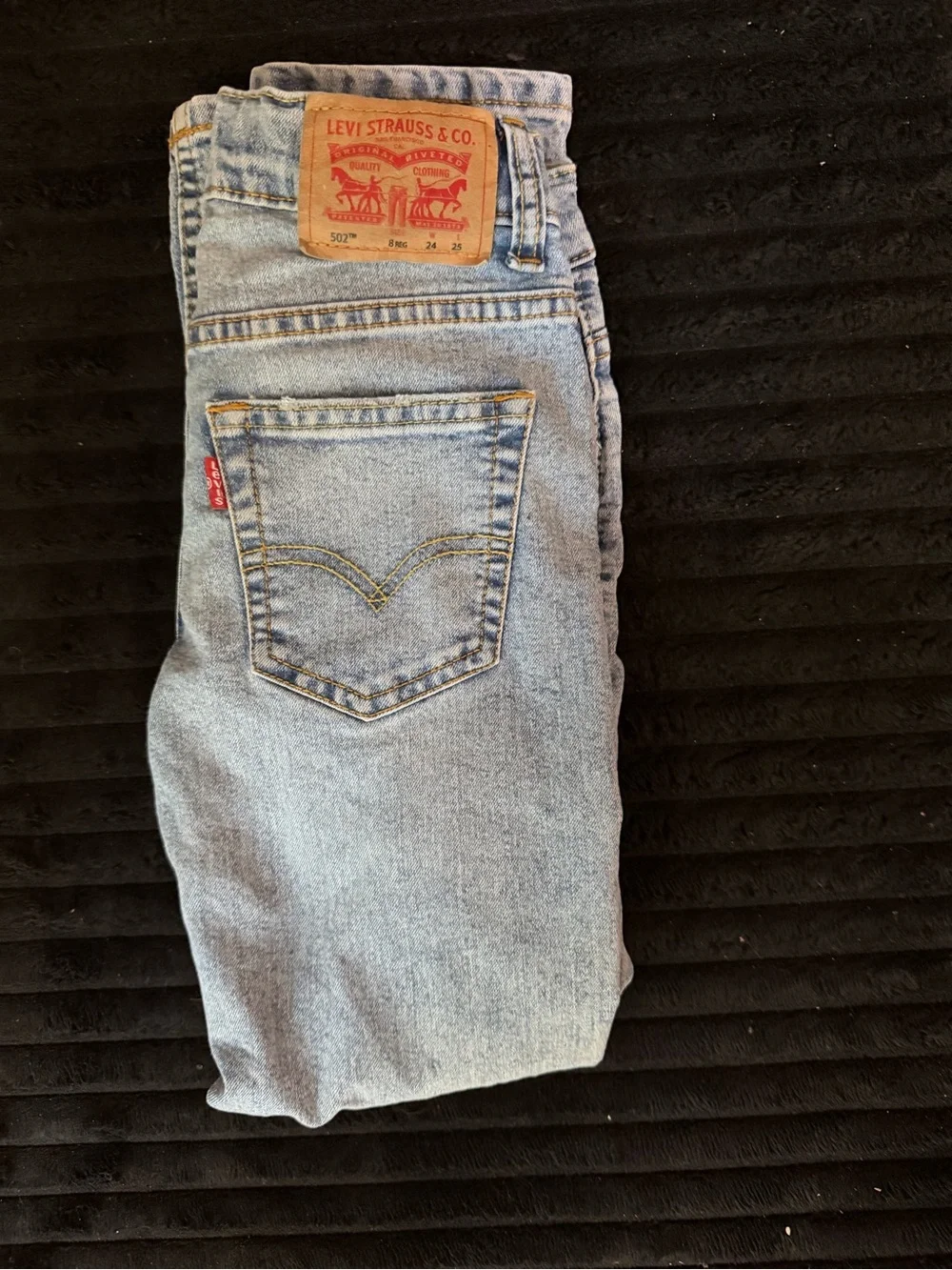 Levi's kids Light Blue 502 Regular Taper Jeans